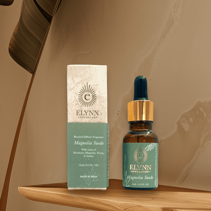 Magnolia Suede Diffuser Oil - 15ml – Fragrance Diffusers by Elynn available on Brown Living™. . SKU: EL - MSDF/15. Img 12.