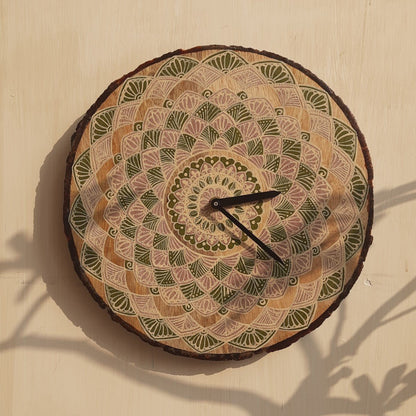 Mangowood Wall Clock | Verified Sustainable by Brown Living™