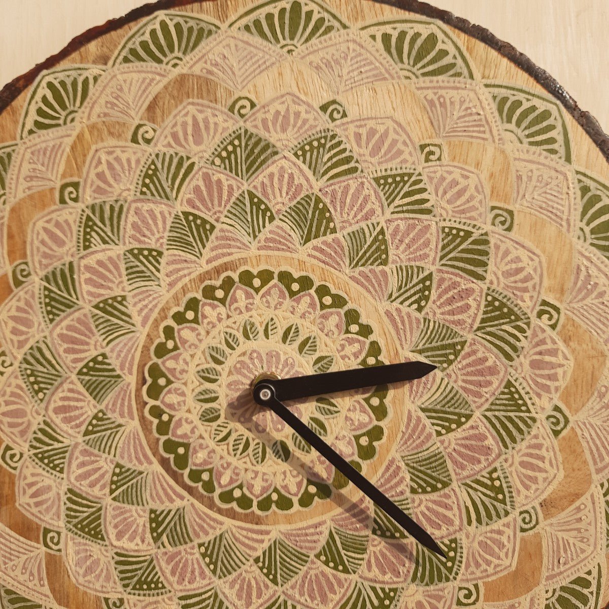 Mangowood Wall Clock | Verified Sustainable by Brown Living™