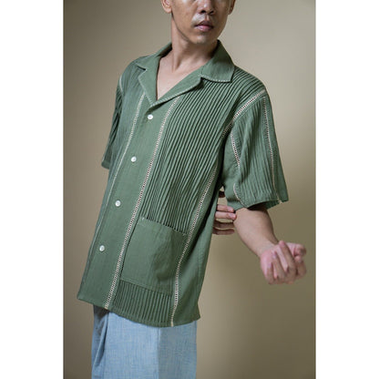 Meadows Cuban Collar Shirt | Verified Sustainable by Brown Living™