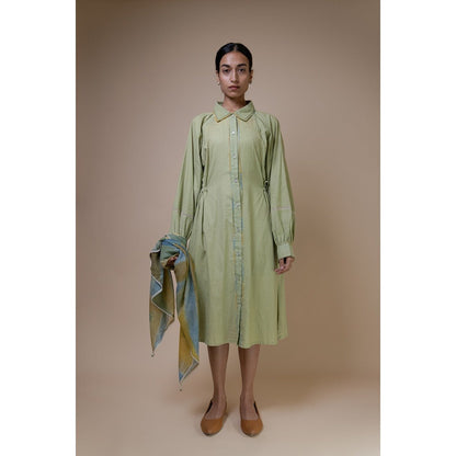 Meadows Embroidered Shirt Dress | Verified Sustainable by Brown Living™