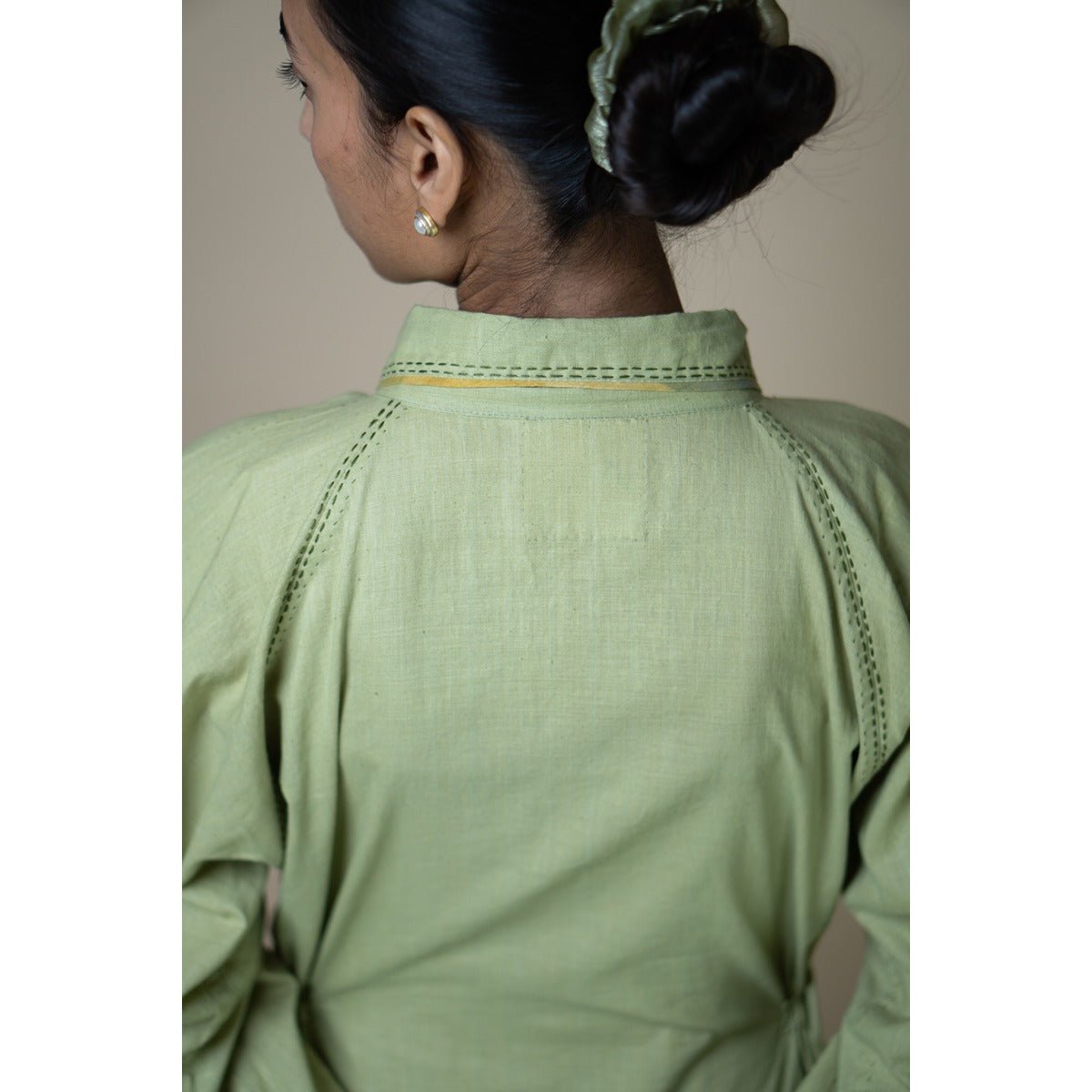 Meadows Embroidered Shirt Dress | Verified Sustainable by Brown Living™