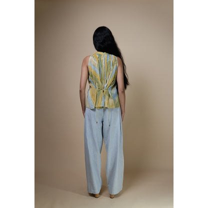 Meadows Hand Painted Blouse | Verified Sustainable by Brown Living™