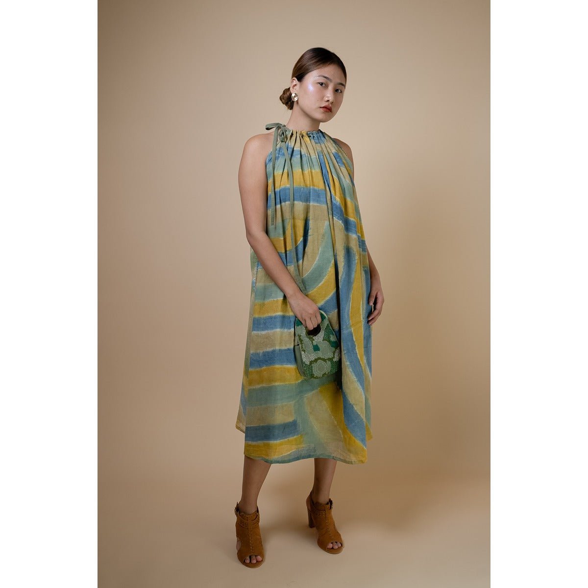 Meadows Hand Painted Dress | Verified Sustainable by Brown Living™