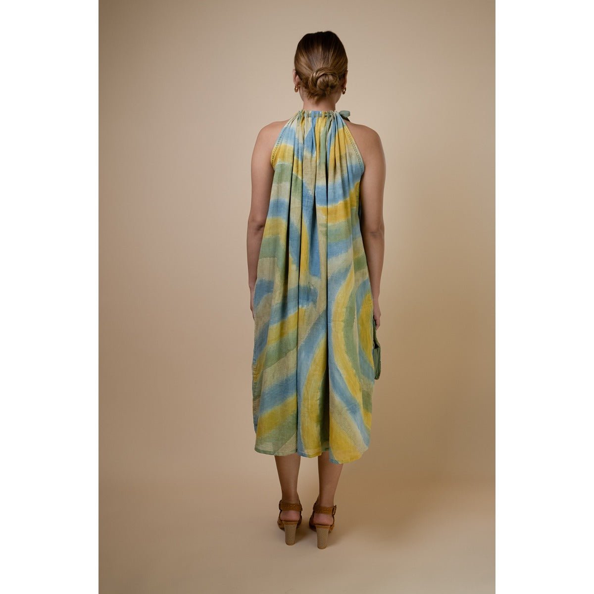 Meadows Hand Painted Dress | Verified Sustainable by Brown Living™