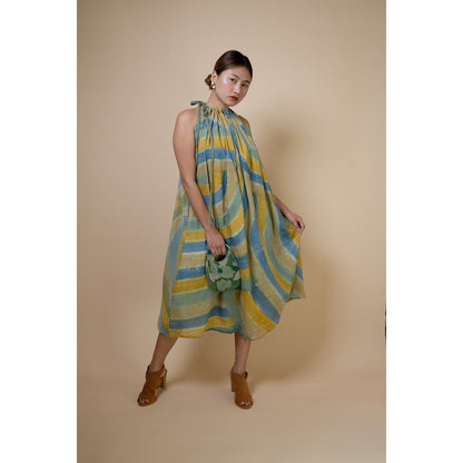 Meadows Hand Painted Dress | Verified Sustainable by Brown Living™