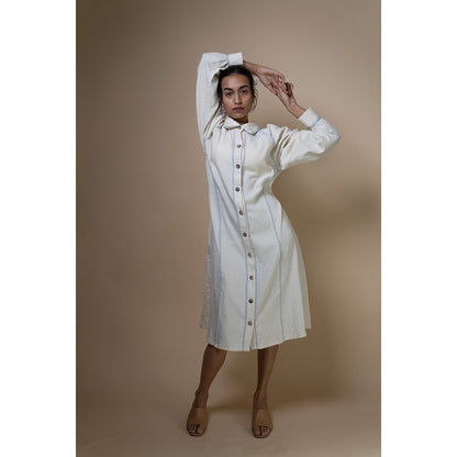 Meadows Panelled Shirt Dress | Verified Sustainable by Brown Living™