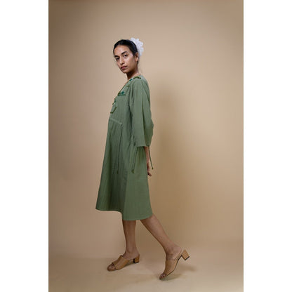 Meadows Ruched Dress | Verified Sustainable by Brown Living™