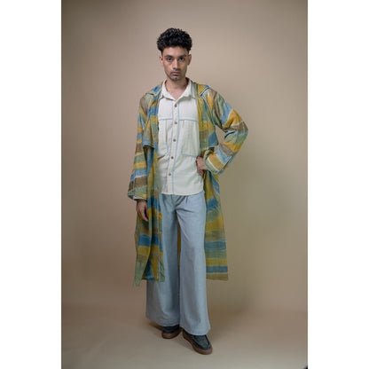 Meadows Unisex Hand Painted Trench | Verified Sustainable by Brown Living™