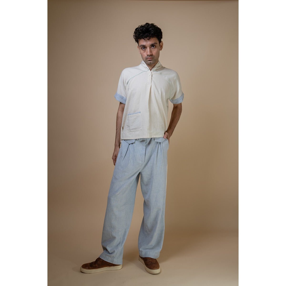 Meadows Unisex Pleated Pants | Verified Sustainable by Brown Living™