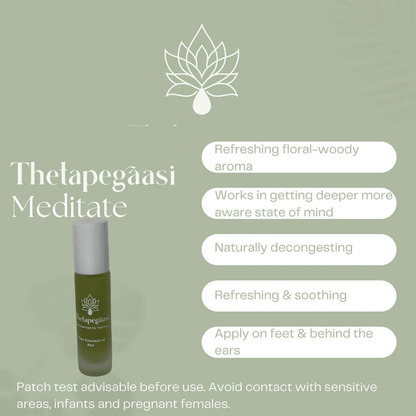 Meditate Essential Oil 8ml | Verified Sustainable by Brown Living™