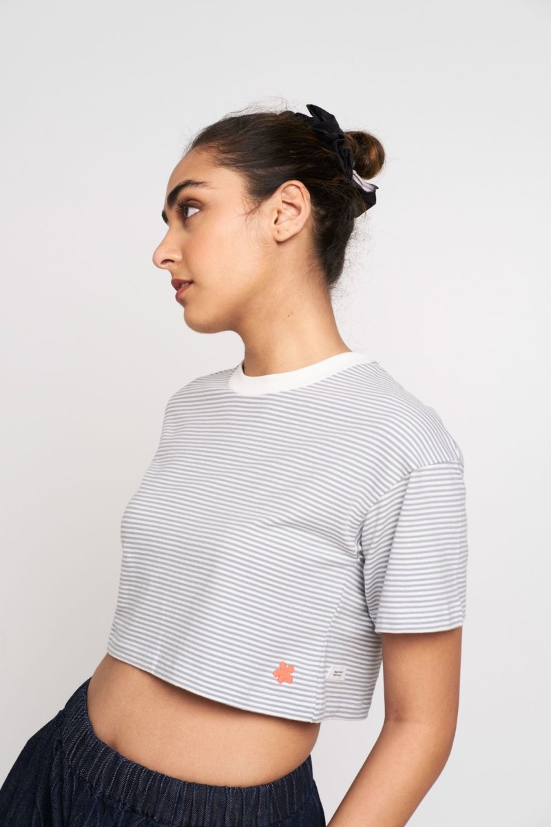 Miki Crop Top – Minimalist Sleeveless Women’s Top | Verified Sustainable by Brown Living™