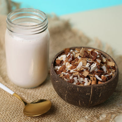 Millet Granola with Dates & Almonds - 380g – Cereal & Meusli on Brown Living™. SKU: 026 - 00808 - VRO000058. Img 4.