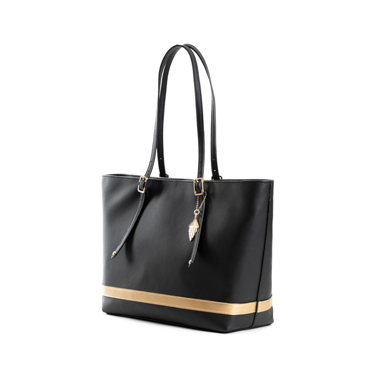 Minerva (Black) | Women's bag made with Cactus Leather | Verified Sustainable by Brown Living™