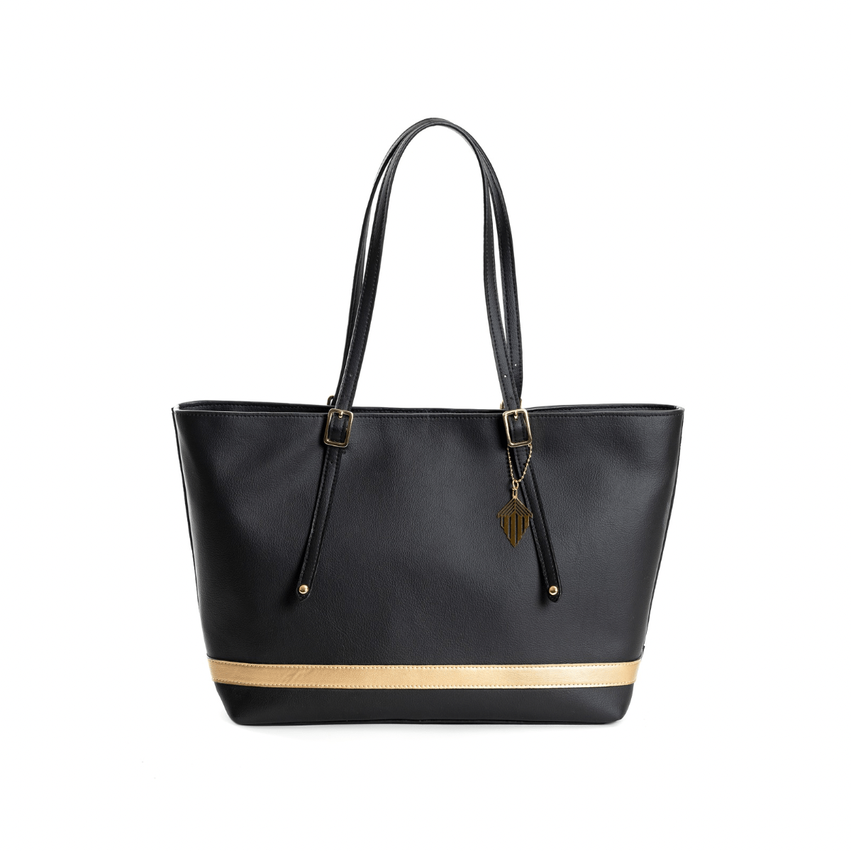 Minerva (Black) | Women's bag made with Cactus Leather | Verified Sustainable by Brown Living™