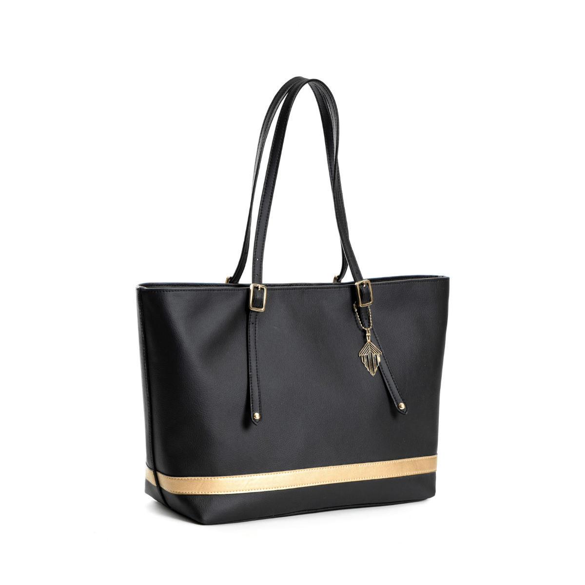 Minerva (Black) | Women's bag made with Cactus Leather | Verified Sustainable by Brown Living™