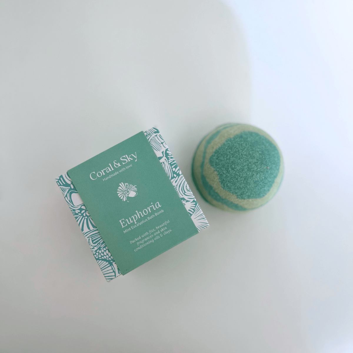 Mint Tea Tree Fizzy Bath Bomb | Verified Sustainable by Brown Living™
