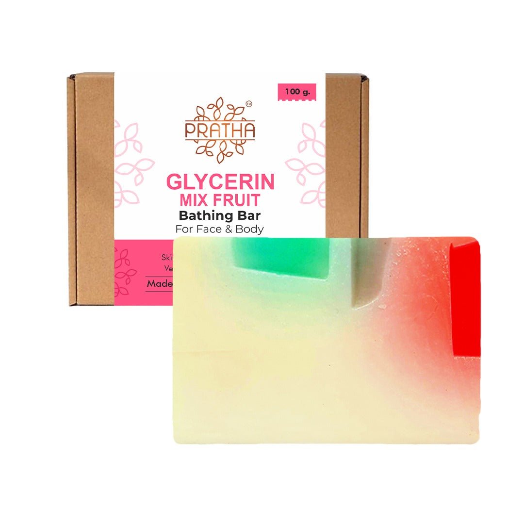 Mix Fruit Glycerin Bathing Bar | Pack of 2 | Verified Sustainable by Brown Living™