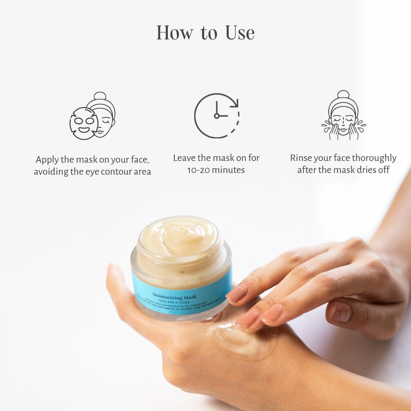 Moisturizing Mask 50ml - Deep Hydration | Verified Sustainable by Brown Living™