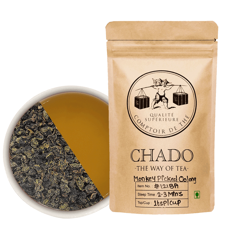 Monkey Picked Oolong Supreme - 50 g | Verified Sustainable by Brown Living™