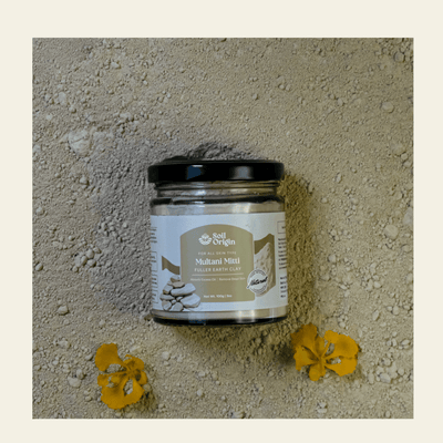 Multani Mitti Powder | Face Clay | 100g – Face Pack on Brown Living™. SKU: SOPHMM00G100. Img 5.