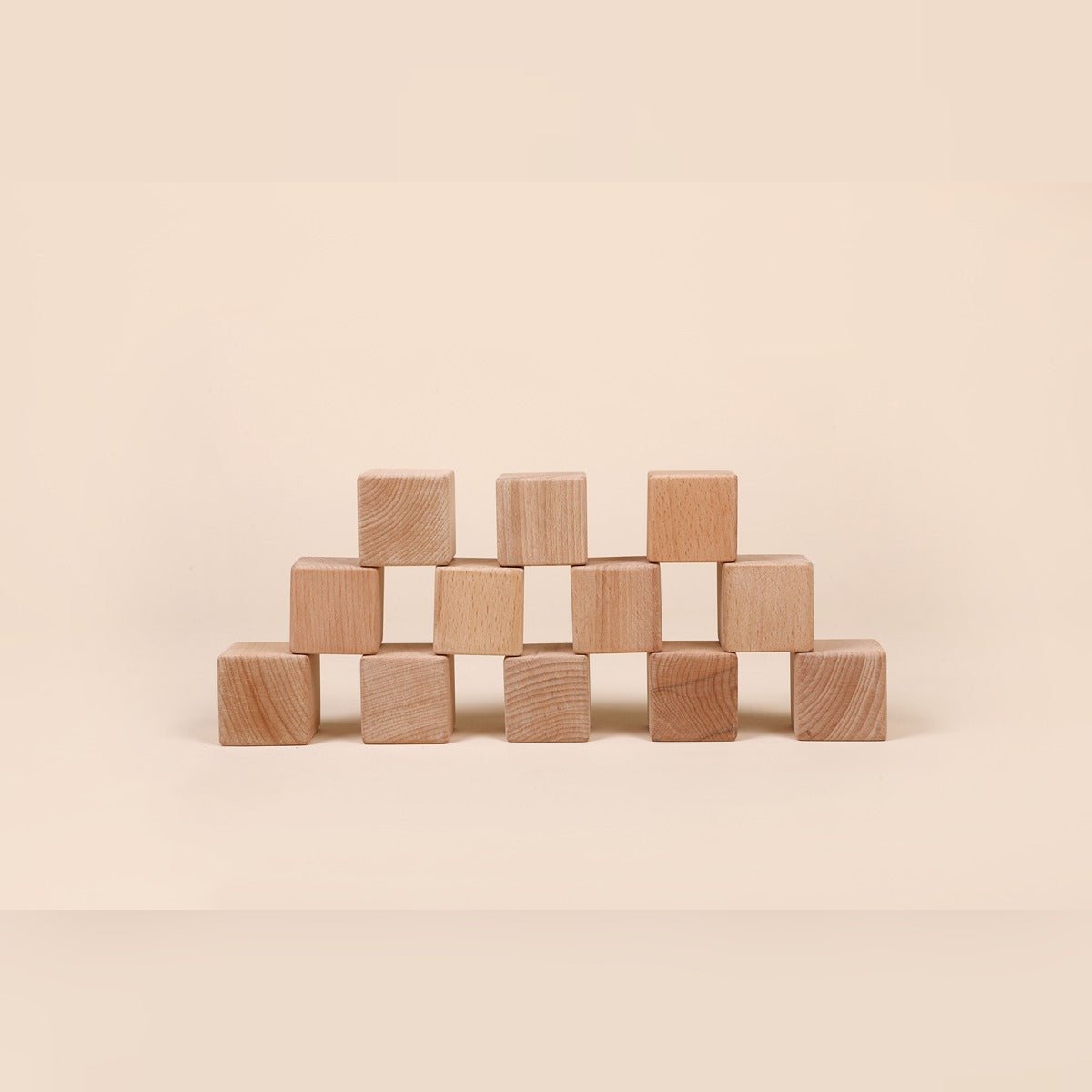 Multicolor Wooden Blocks – Set of 12 for Toddlers – Sets & Stacking Toys by Bombay Toy Company available on Brown Living™. . SKU: WB12. Img 3.