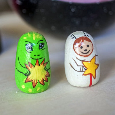 Multicolor Wooden Solar System – Space Learning Toy – Learning & Educational Toys on Brown Living™. SKU: SE01. Img 6.