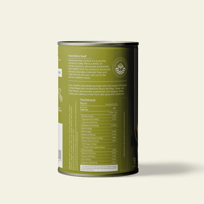 Multigrain Cookies | Cardamom Flavour | Enriched with Ghee | Zero Maida | 100g – Snack Foods on Brown Living™. SKU: SOBSMCC0G100. Img 2.