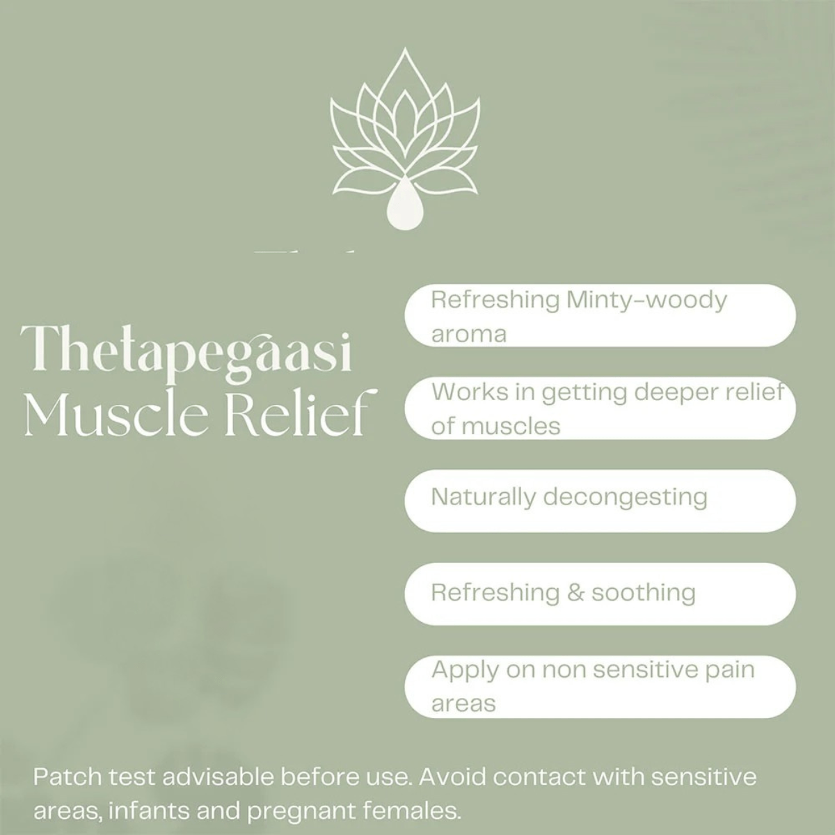 Muscle Relief Thetapegaasi Essential 8ml | Verified Sustainable by Brown Living™