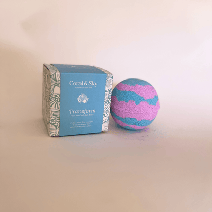 Musk and Oudh Calming Bath Bomb | Verified Sustainable by Brown Living™