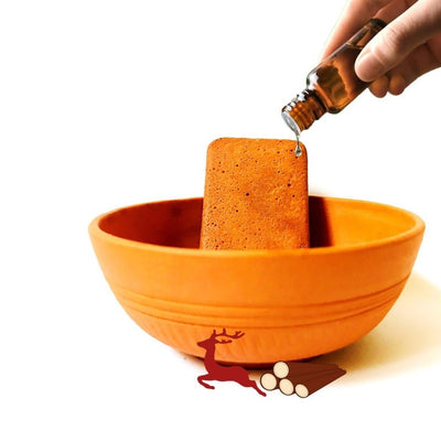 Musk Oud Claystone Aroma Diffuser - Luxury & Elegant Scent – Candles & Fragrances on Brown Living™. SKU: RDCSMNBLKMKOD1. Img 7.