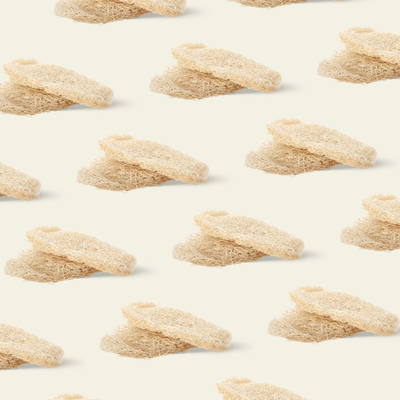 Natural Body Loofah | Exfoliating & Skin - Friendly | Pack of 2 – Body Scrub on Brown Living™. SKU: SOPHNBL0S002. Img 5.