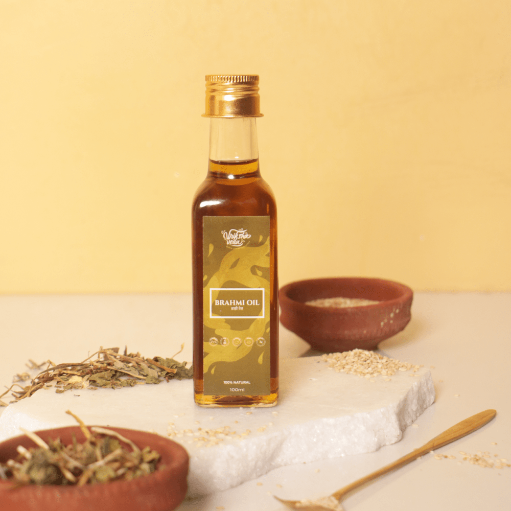 Natural Brahmi Oil - 100 ml | Verified Sustainable by Brown Living™