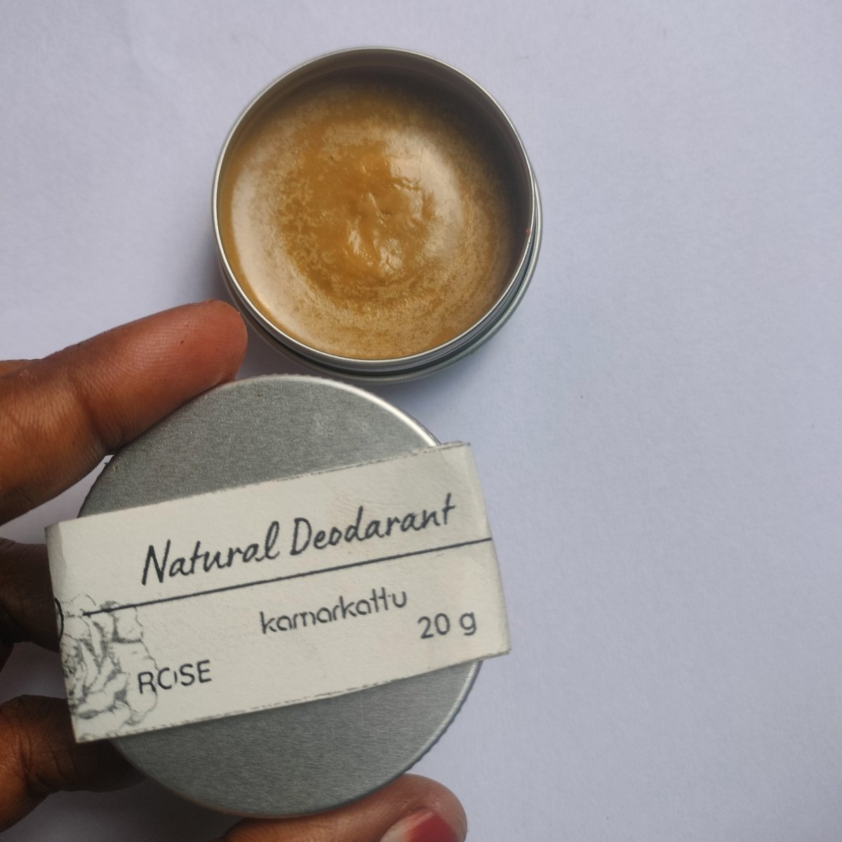 Natural Deodorant – Long - Lasting & Chemical - Free (20g) | Verified Sustainable by Brown Living™