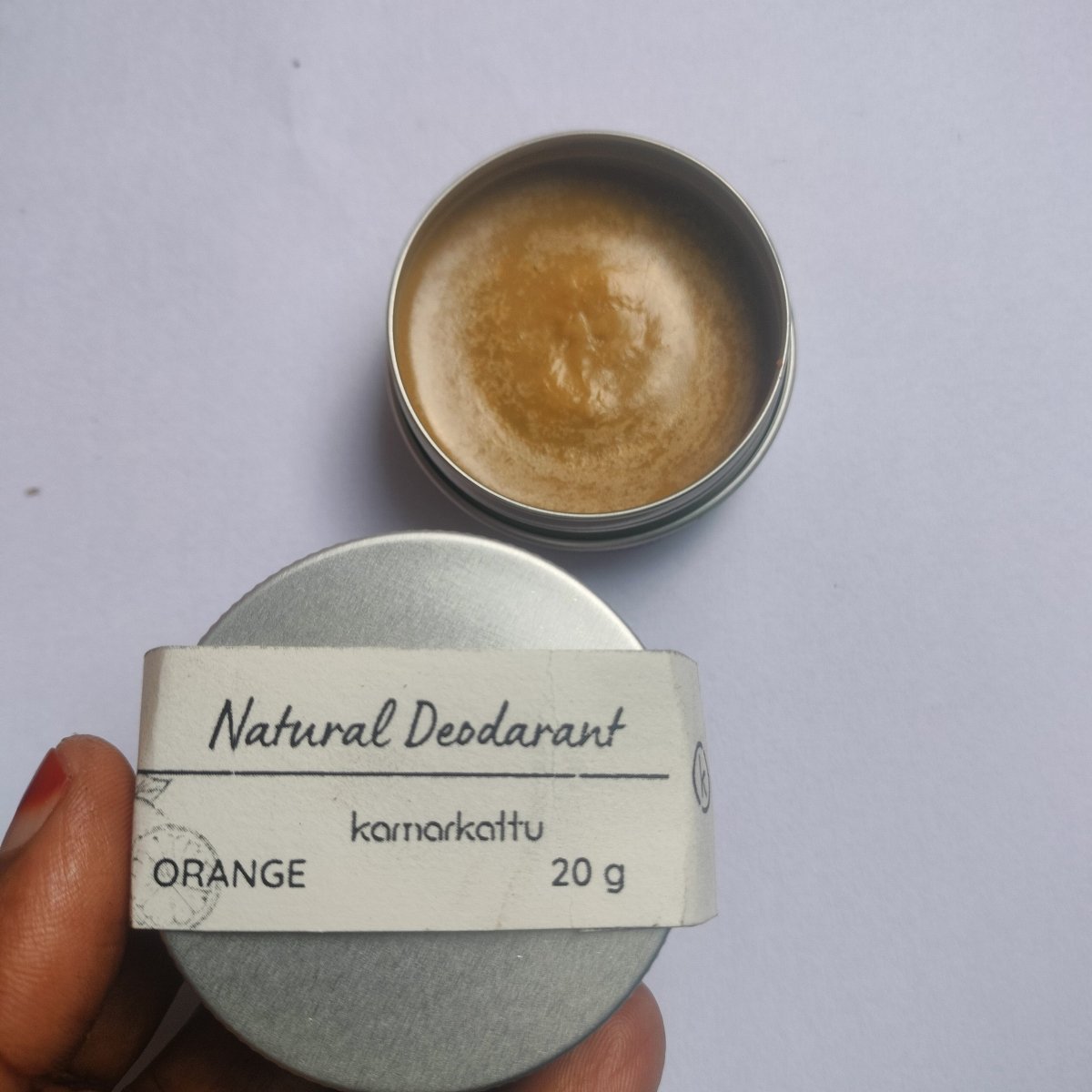 Natural Deodorant – Long - Lasting & Chemical - Free (20g) | Verified Sustainable by Brown Living™