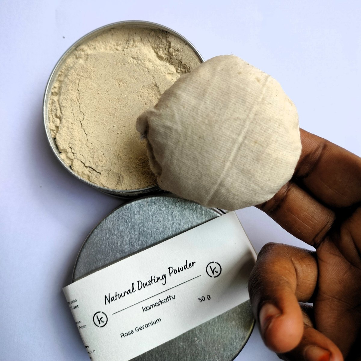 Natural Dusting Powder – Talc - Free & Skin - Friendly (50g) | Verified Sustainable by Brown Living™