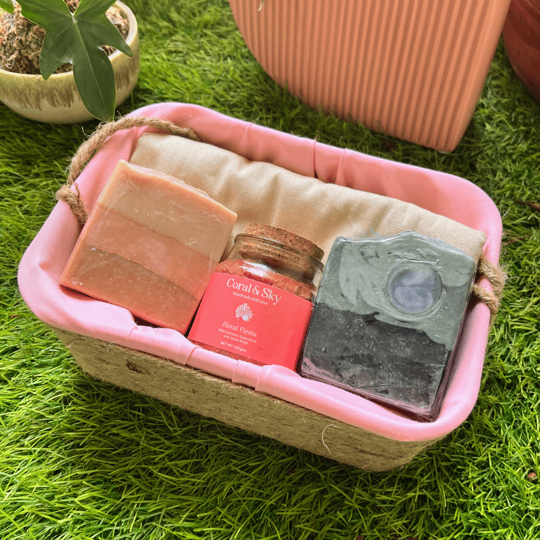 Natural Indulgence: Spa Gift Basket for Sensitive Skin | Verified Sustainable by Brown Living™