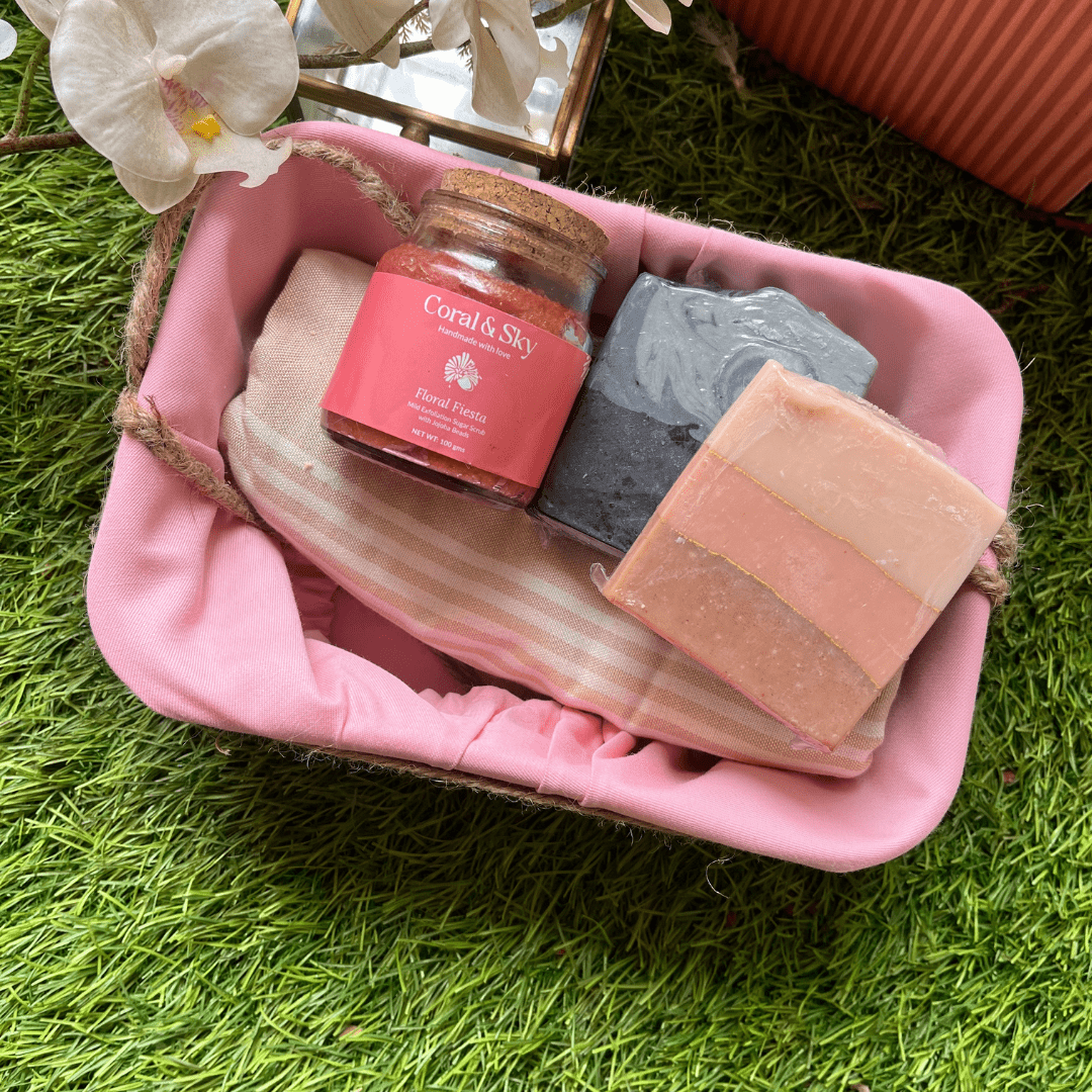 Natural Indulgence: Spa Gift Basket for Sensitive Skin | Verified Sustainable by Brown Living™