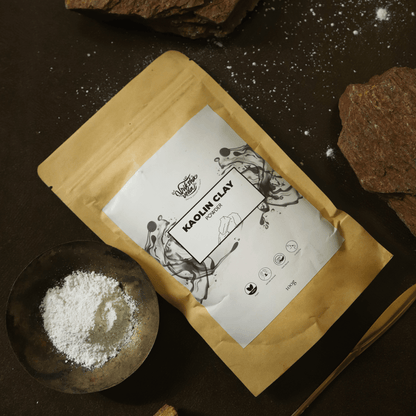 Natural Kaolin Clay - 100g | Face & Hair Mask | Verified Sustainable by Brown Living™