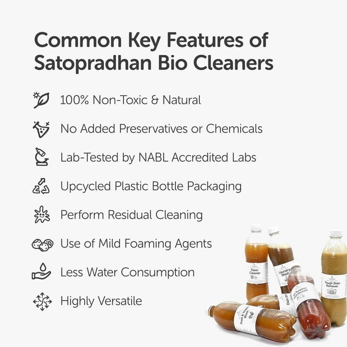 Natural Laundry Liquid 1.9L - Baby & Pet Safe | Verified Sustainable by Brown Living™