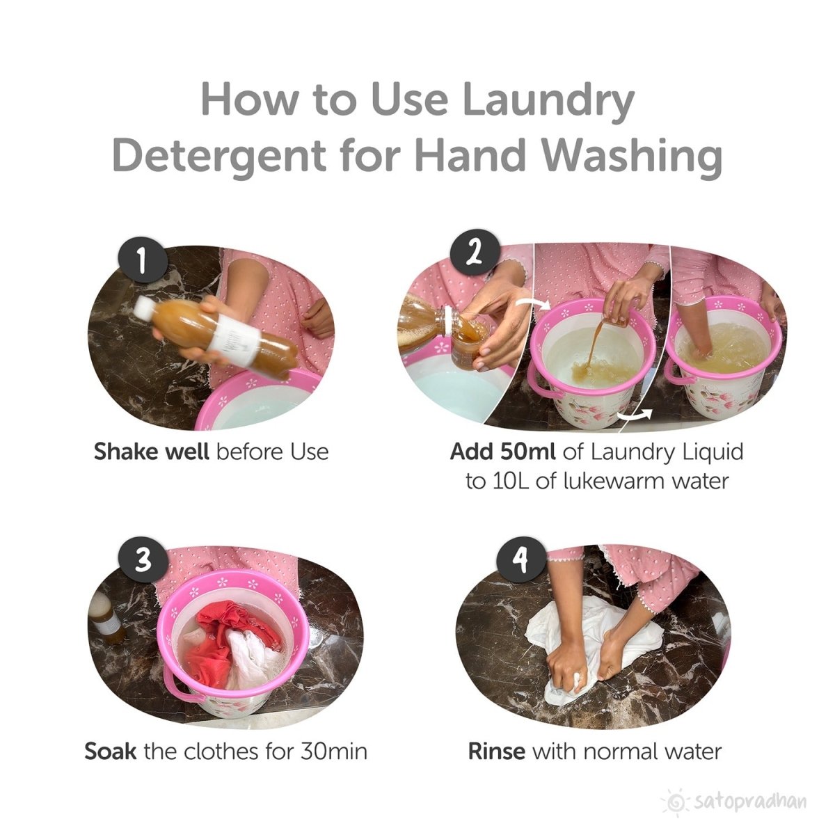 Natural Laundry Liquid 1.9L - Baby & Pet Safe