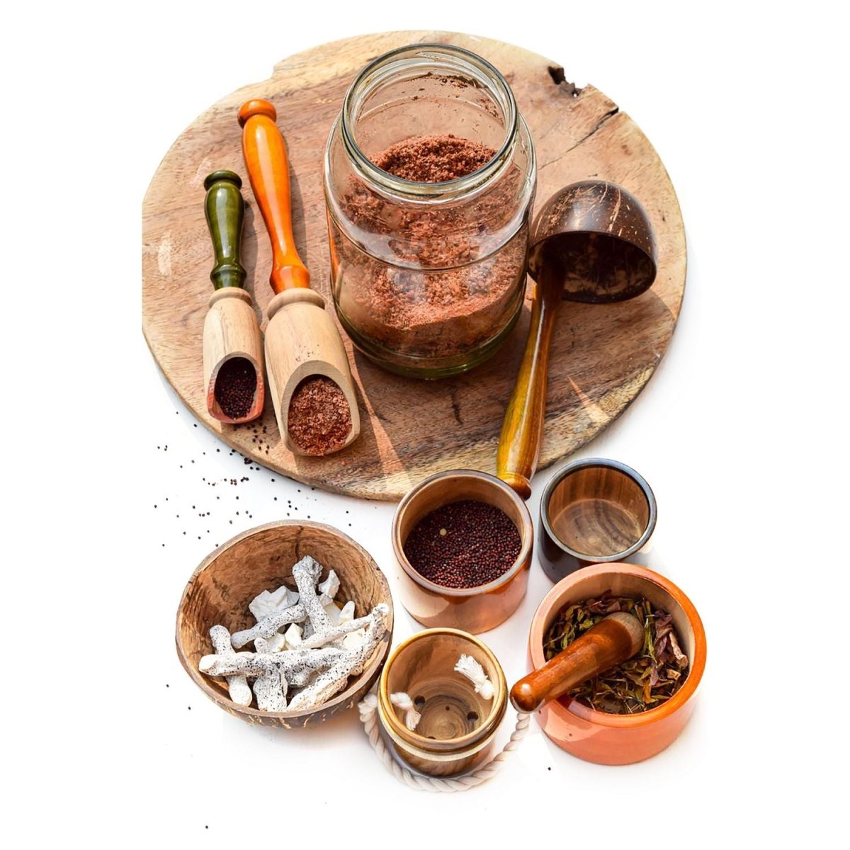 Natural Wooden Beach Toys – Outdoor Sand Play Set | Verified Sustainable by Brown Living™
