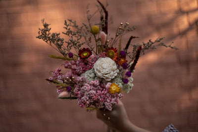 Naturally Dried Serene Garden Bunch – Decor & Artefacts on Brown Living™. SKU: 23. Img 3.