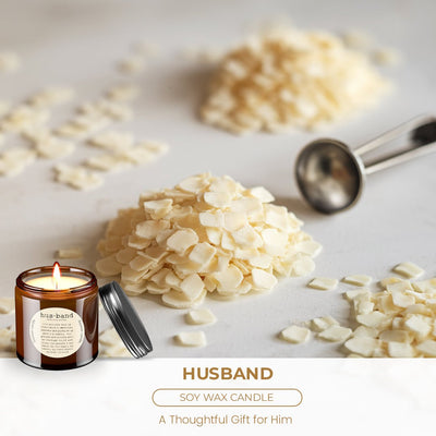 Naturals Scented Candle - Husband - 100 g – Candles & Fragrances on Brown Living™. SKU: Pnhpl - soywax - 04. Img 5.