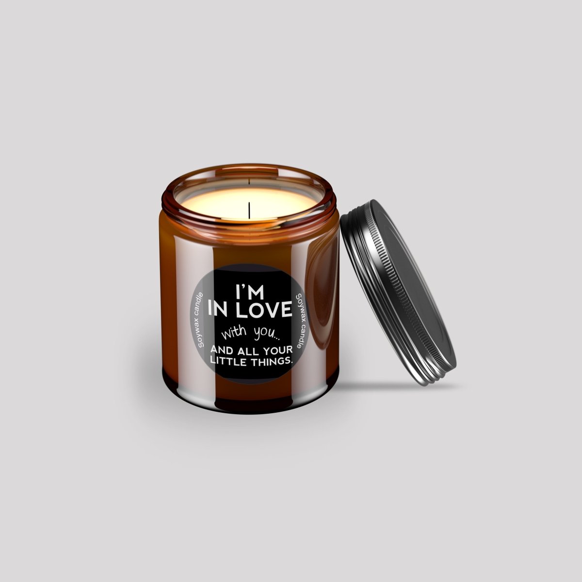 Naturals Scented Candle (I'm in Love) | Verified Sustainable by Brown Living™