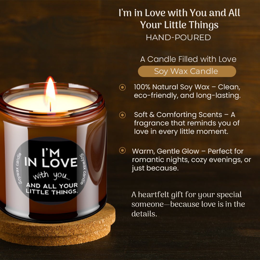 Naturals Scented Candle (I'm in Love) | Verified Sustainable by Brown Living™