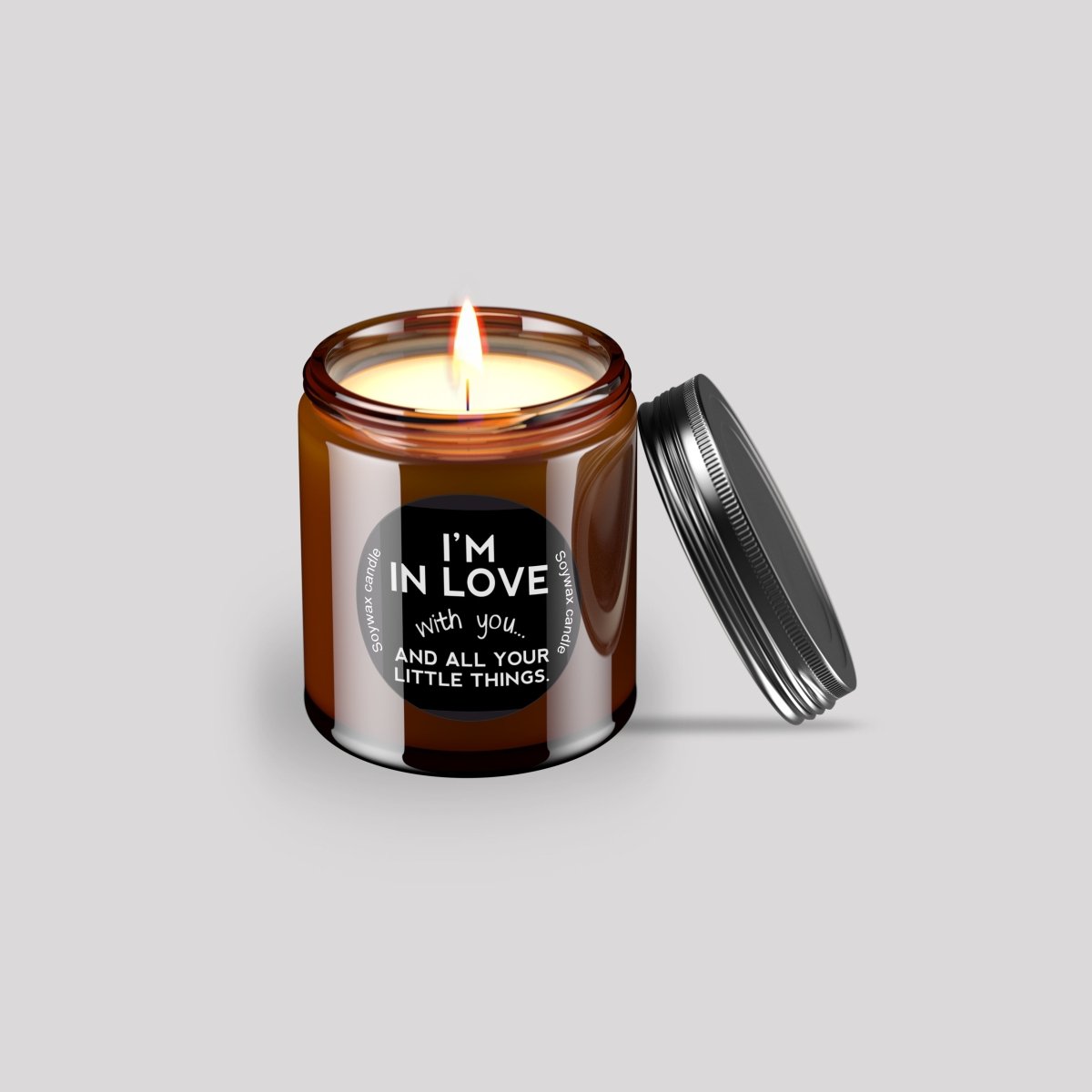 Naturals Scented Candle (I'm in Love) | Verified Sustainable by Brown Living™