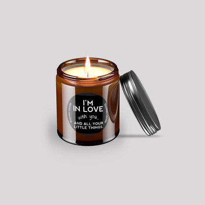 Naturals Scented Candle (I'm in Love) | Verified Sustainable by Brown Living™