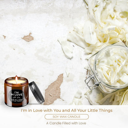 Naturals Scented Candle (I'm in Love) | Verified Sustainable by Brown Living™