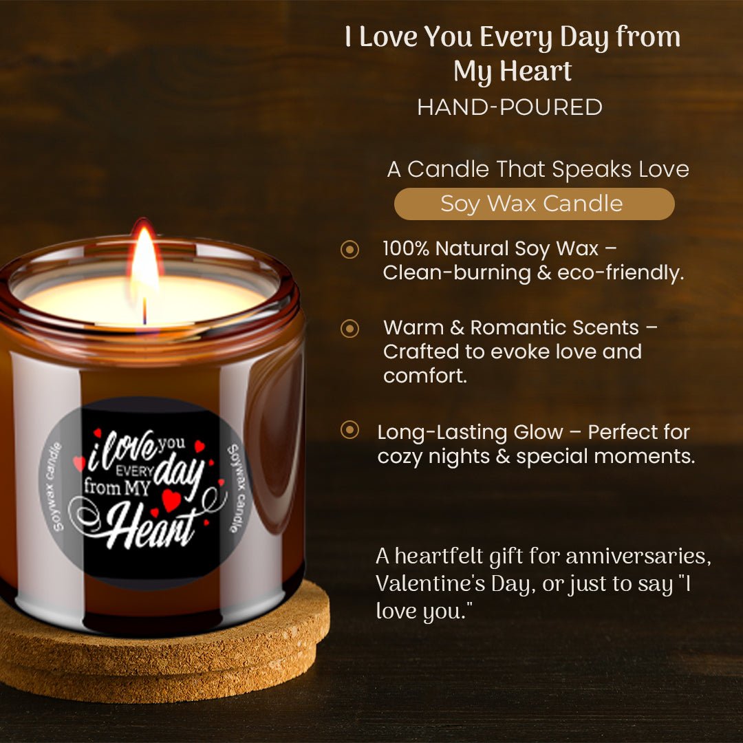 Naturals Scented Candle - Love You Everyday | Verified Sustainable by Brown Living™